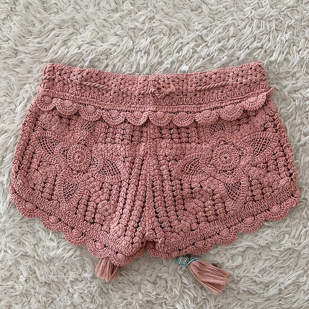 Surf Gypsy Crochet Shorts - Picture 2 of 16